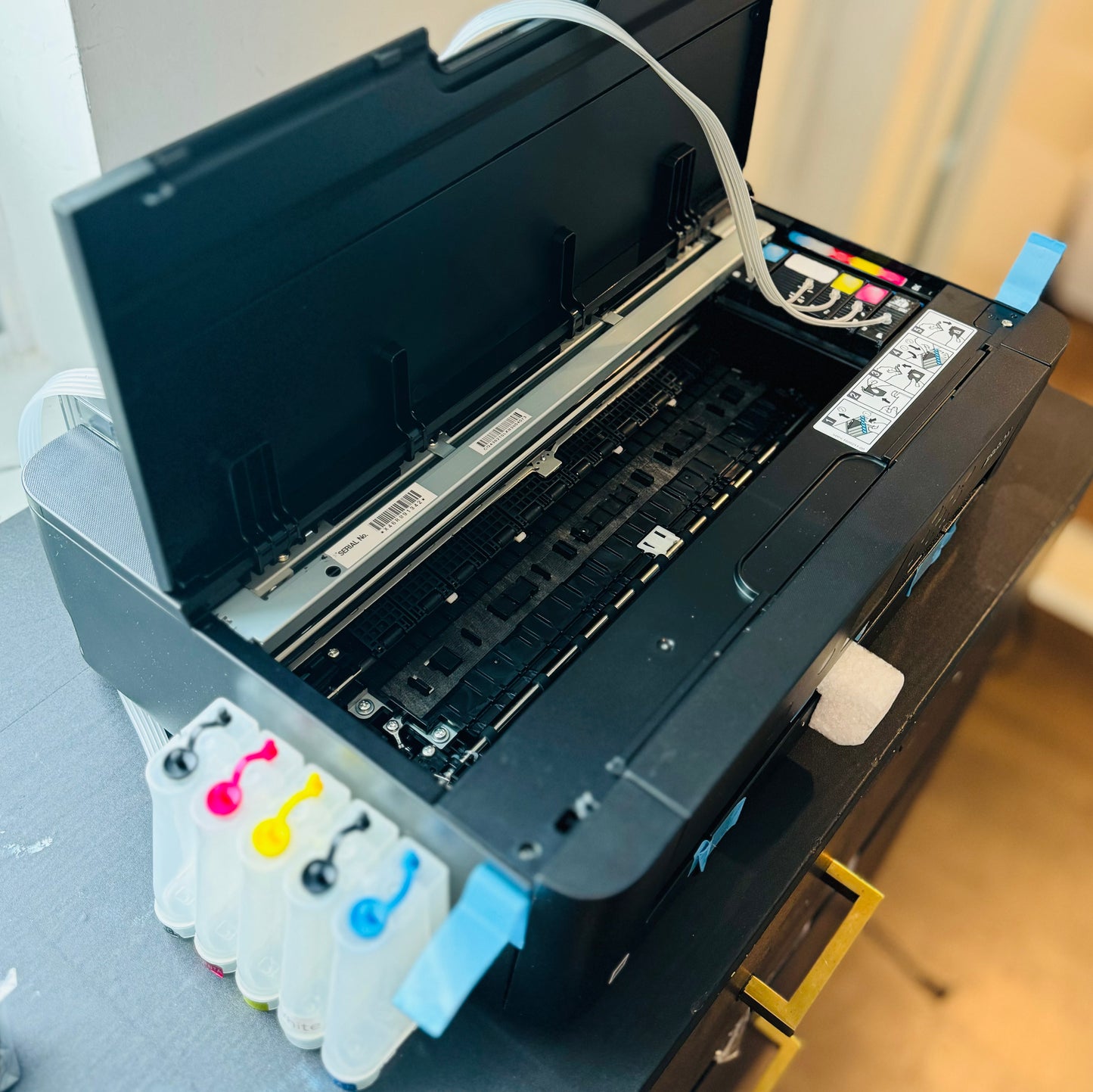 XP-15000 CISS System with OEM cartridges, dtf supplies, ciss systems,ciss,oem Cartridge system