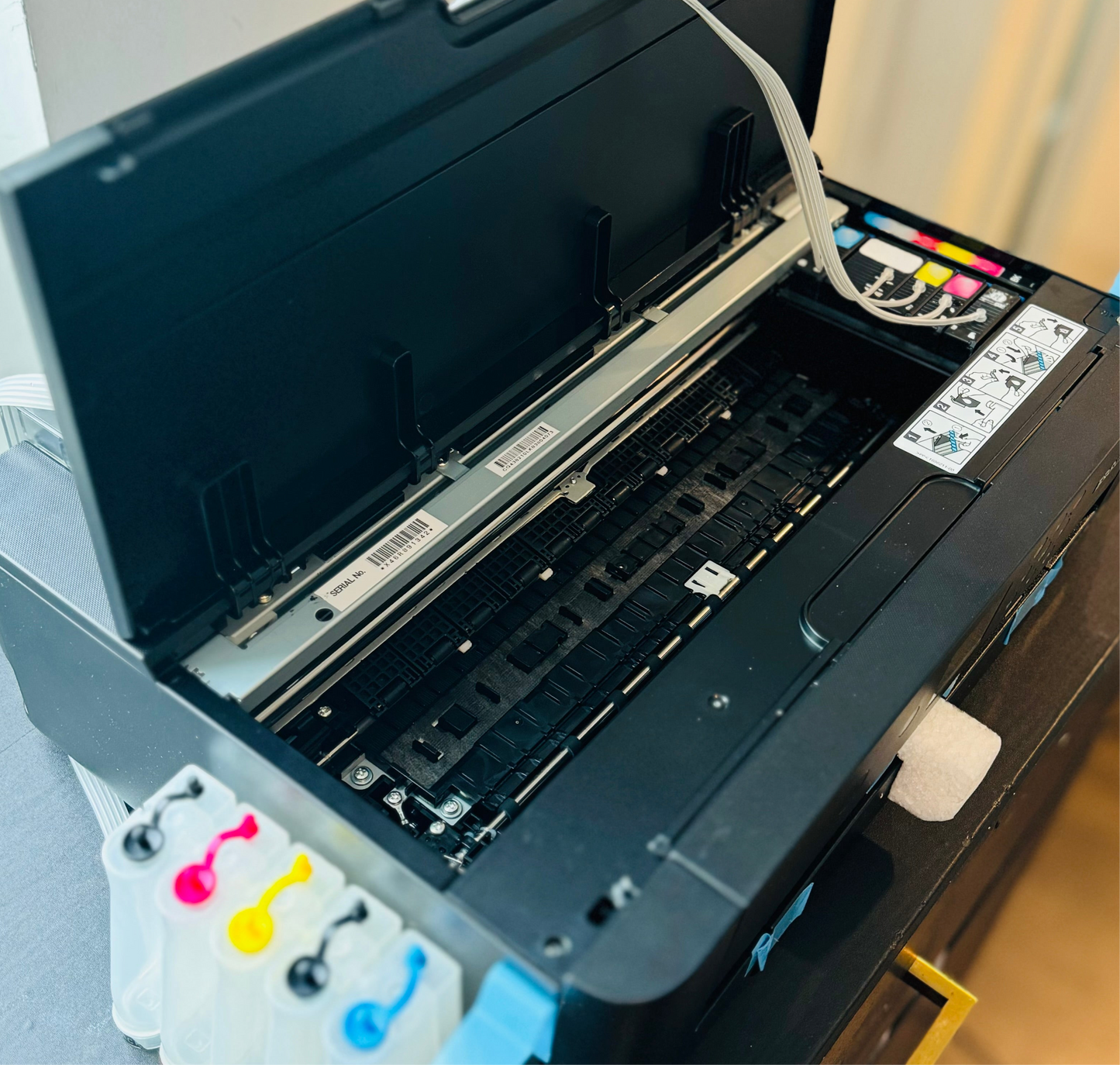 XP-15000 CISS System with OEM cartridges, dtf supplies, ciss systems,ciss,oem Cartridge system