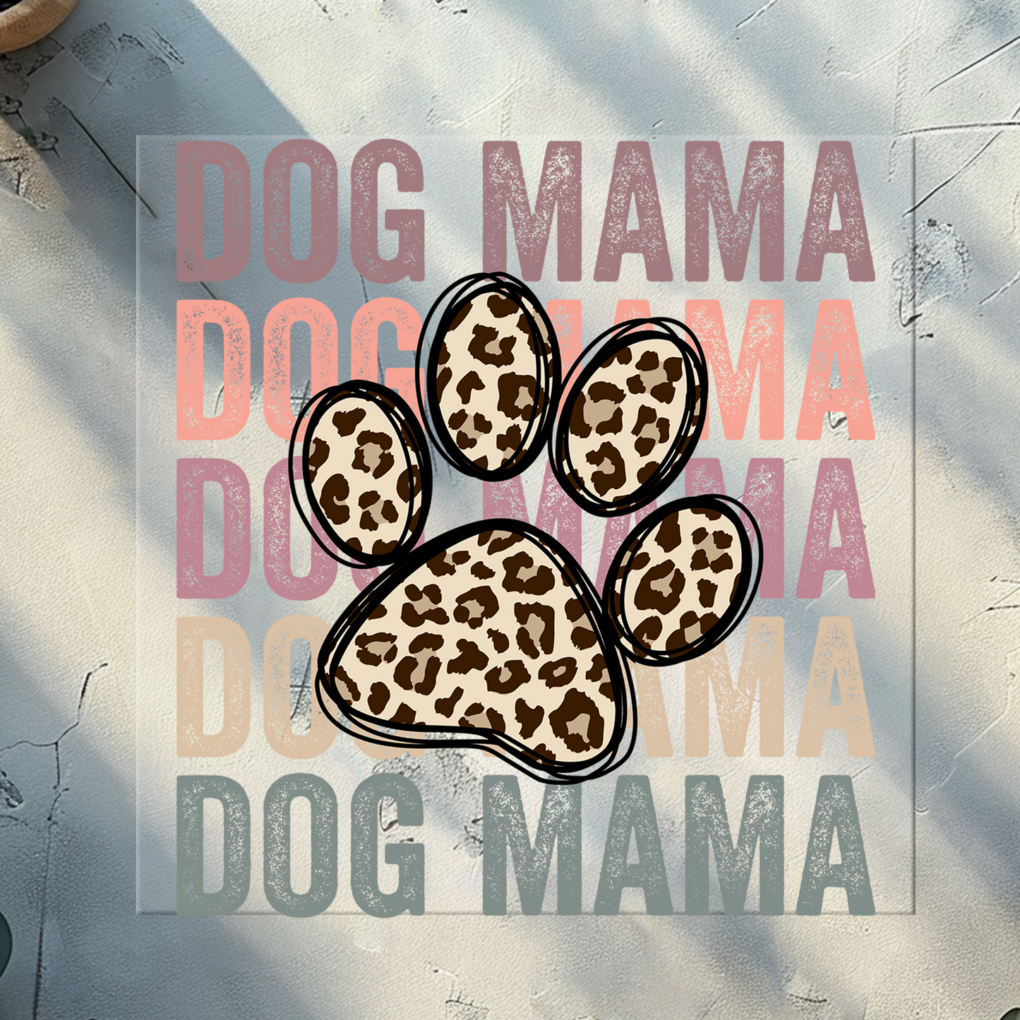 Dog Mama DTF Print 11 Inches Wide
