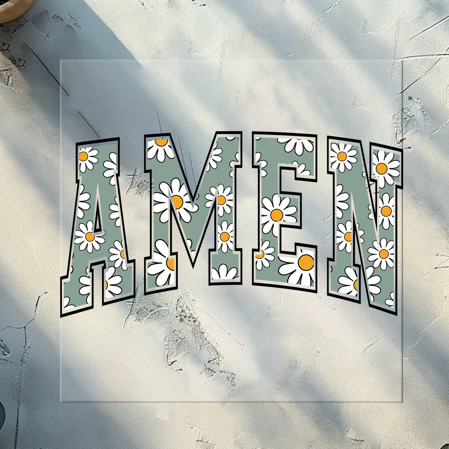 Amen DTF Print 11 Inches