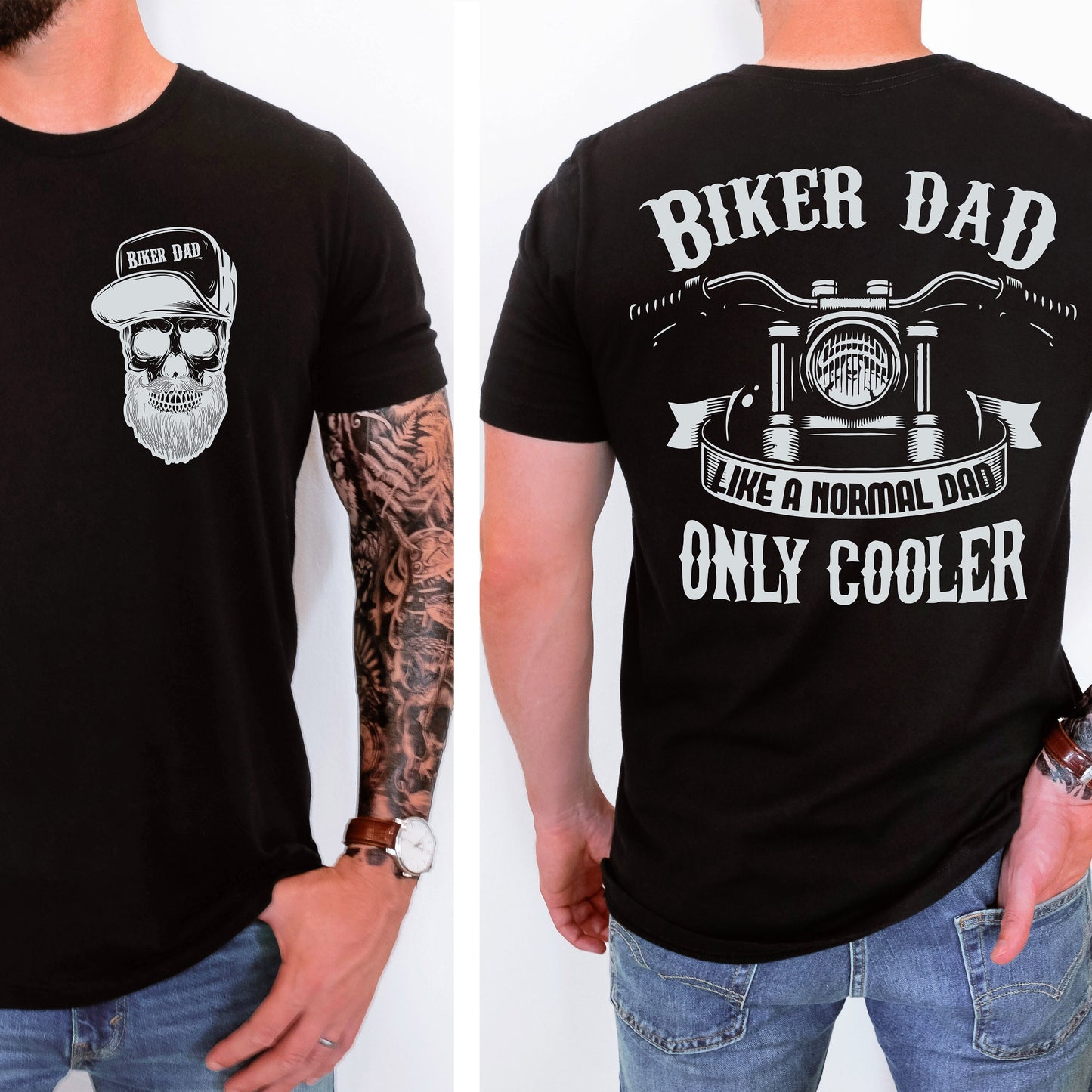 Biker Dads Mens Graphic T-shirt