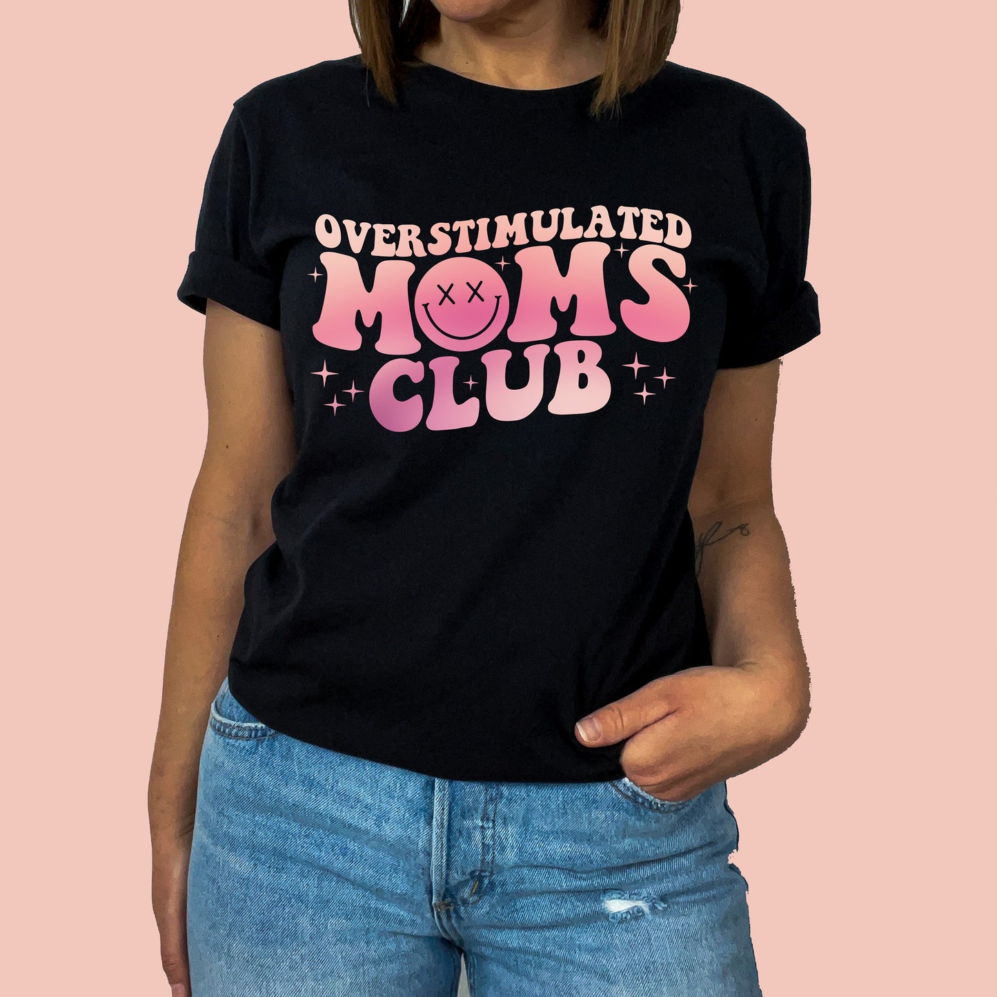 Overstimulated Moms Club T-Shirt